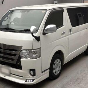 2019 Toyota Regius Ace Van pearl diesel used car Japan export