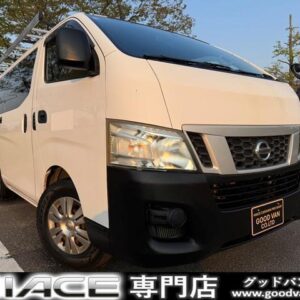 2014 Nissan Nv350Caravan Van white diesel used car Japan export