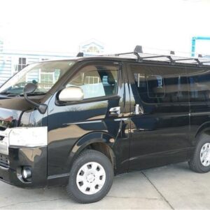 2017 Toyota Regius Ace Van black diesel used car Japan export