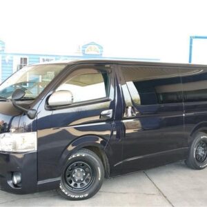 2017 Toyota Regius Ace Van black diesel used car Japan export