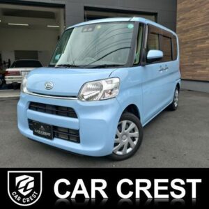 2018 Daihatsu Tanto blue gasoline used car Japan export