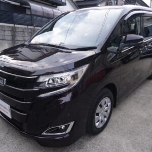 2021 Toyota Noah purple gasoline used car Japan export