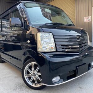 2006 Suzuki Every Wagon black gasoline used car Japan export