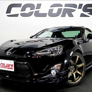 2012 Toyota 86 black gasoline used car Japan export