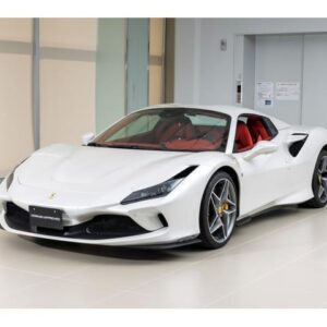2022 Ferrari F8 Spider white gasoline used car Japan export