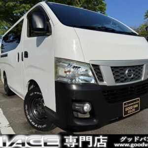 2014 Nissan Nv350Caravan Van white diesel used car Japan export