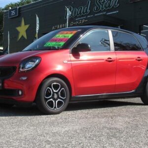 2016 Mcc Smart Smart For Four red gasoline used car Japan export