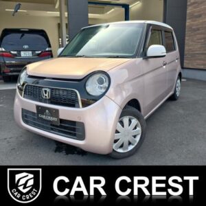 2013 Honda N-One pink gasoline used car Japan export