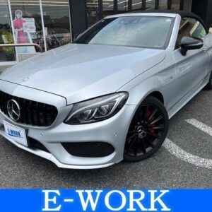 2016 Mercedes Amg C-Class silver gasoline used car Japan export