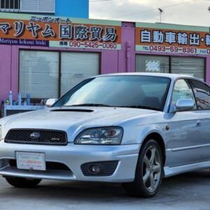 2002 Subaru Legacy B4 silver gasoline used car Japan export