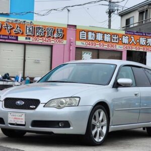 2005 Subaru Legacy Touring Wagon silver gasoline used car Japan export