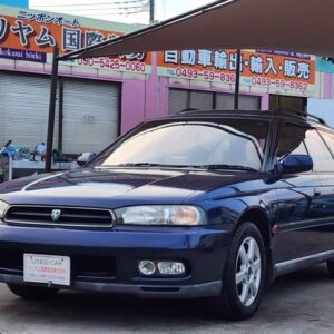 1997 Subaru Legacy Touring Wagon blue gasoline used car Japan export