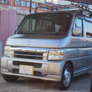 2004 Honda Vamos silver gasoline used car Japan export