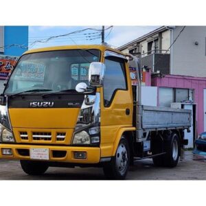 2006 Isuzu Elf Truck yellow diesel used car Japan export