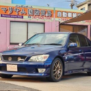 2011 Toyota Altezza blue gasoline used car Japan export