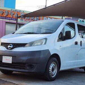 2009 Nissan Nv200 Vanette Van white gasoline used car Japan export