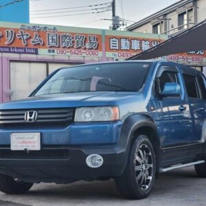 2007 Honda Cross Road blue gasoline used car Japan export