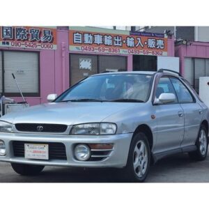 1996 Subaru Impreza Sports Wagon silver gasoline used car Japan export
