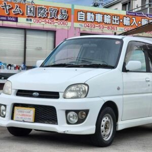2004 Subaru Pleo Nesta white gasoline used car Japan export