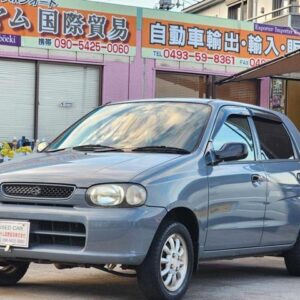 1999 Suzuki Alto gray gasoline used car Japan export