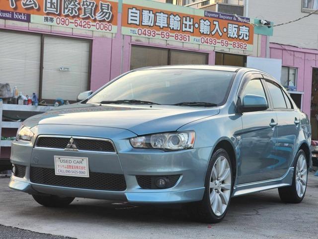 Ref:AUX-17948623 MITSUBISHI GALANT FORTIS 2009 1 2009 Mitsubishi Galant Fortis blue gasoline used car Japan export