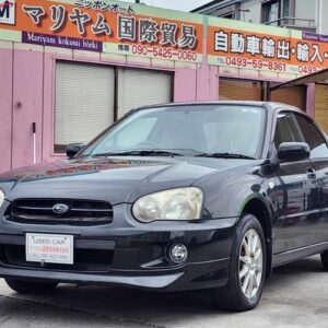 2005 Subaru Impreza black gasoline used car Japan export