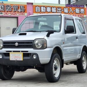 2004 Suzuki Jimny silver gasoline used car Japan export