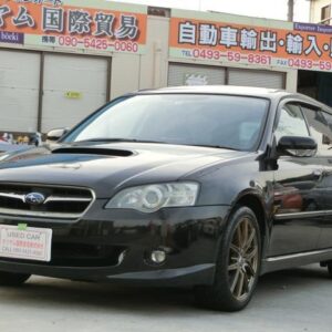 2004 Subaru Legacy Touring Wagon black gasoline used car Japan export