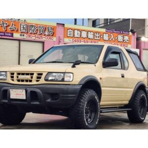 2000 Isuzu Mu yellow gasoline used car Japan export