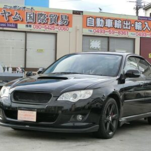 2007 Subaru Legacy B4 black gasoline used car Japan export