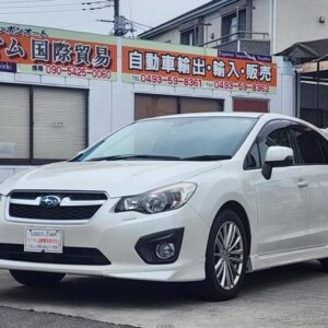 2012 Subaru Impreza Sports pearl gasoline used car Japan export