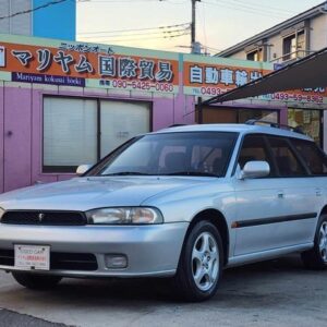 1996 Subaru Legacy Touring Wagon silver gasoline used car Japan export