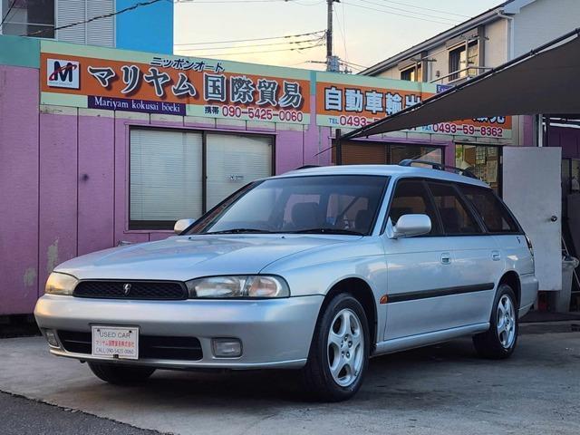 Ref:AUX-17948796 SUBARU LEGACY TOURING WAGON 1996 1 1996 Subaru Legacy Touring Wagon silver gasoline used car Japan export