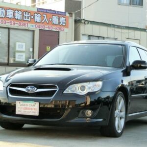 2008 Subaru Legacy Touring Wagon black gasoline used car Japan export
