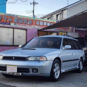 1994 Subaru Legacy Touring Wagon silver gasoline used car Japan export