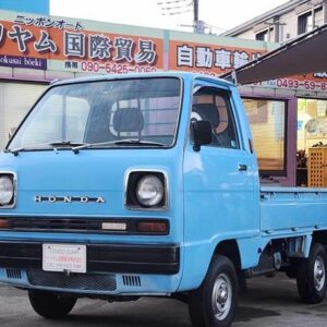 1981 Honda Acty Truck blue gasoline used car Japan export