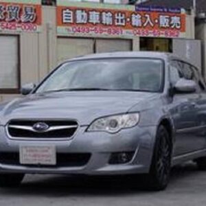 2007 Subaru Legacy Touring Wagon silver gasoline used car Japan export