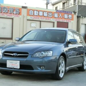 2003 Subaru Legacy Touring Wagon gray gasoline used car Japan export
