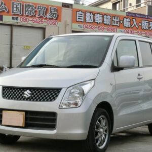 2011 Suzuki Wagon R silver gasoline used car Japan export