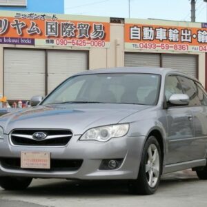 2007 Subaru Legacy Touring Wagon silver gasoline used car Japan export