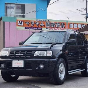 2001 Isuzu Wizard black gasoline used car Japan export
