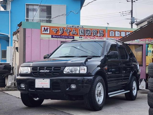 Ref:AUX-17948867 ISUZU WIZARD 2001 1 2001 Isuzu Wizard black gasoline used car Japan export