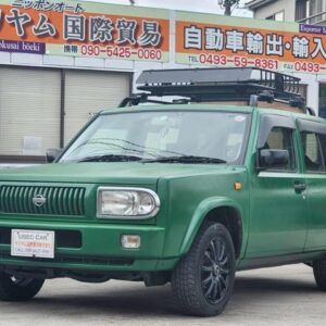 1999 Nissan Rasheen blue gasoline used car Japan export