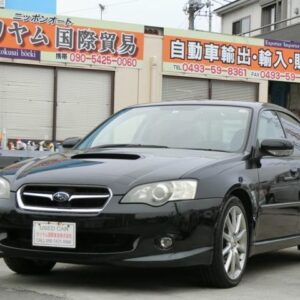 2006 Subaru Legacy B4 black gasoline used car Japan export
