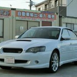 2004 Subaru Legacy B4 white gasoline used car Japan export