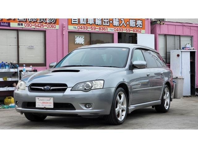 Ref:AUX-17948881 SUBARU LEGACY TOURING WAGON 2006 1 2006 Subaru Legacy Touring Wagon silver gasoline used car Japan export