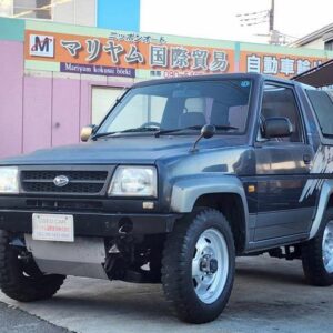 1995 Daihatsu Rocky gray gasoline used car Japan export