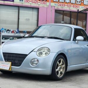 2003 Daihatsu Copen silver gasoline used car Japan export