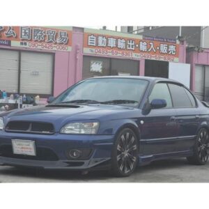 2003 Subaru Legacy B4 blue gasoline used car Japan export