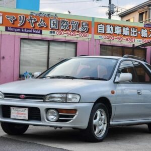 1995 Subaru Impreza Sports Wagon silver gasoline used car Japan export